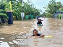 Banjir Masih Rendam Desa di Pasuruan hingga 80 Cm
