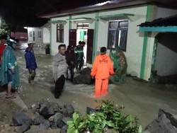 Tanggul Jebol, Desa Perbatasan Klaten-Gunungkidul Banjir