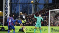 Vs Crystal Palace. Haaland bikin 6 gol dalam 4 pertemuan. Foto: Action Images via Reuters/Paul Childs