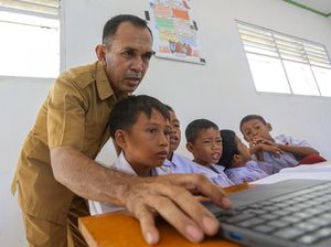 Dulu Numpang, SD di Pelosok Konawe Kini Bisa Ujian Online Mandiri Dulu Numpang, SD di Pelosok Konawe Kini Bisa Ujian Online Mandiri