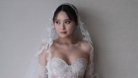 7 Penampilan Nita Vior Bak Princess saat Dinikahi Vincent Kosasih
