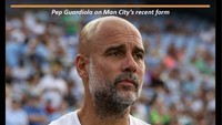 Kalimat celetukan Pep ketika ditanya mengenai bekas luka di wajah pun ikut kembali muncul. Foto: dok. Internet/X (Twitter)