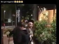 Pep terlihat tampak berang ke arah kamera. Foto: dok. Internet/X (Twitter)