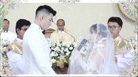 Momen Tawa Haru Vior dan Vincent di Altar Pernikahan