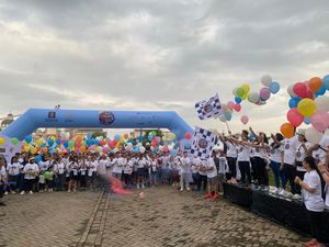 Ada Fun Color Run di Tangerang, Diikuti Sekitar 10 Ribu Peserta