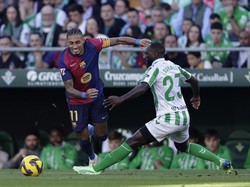 Real Betis Vs Barcelona Dramatis, Laga Tuntas 2-2