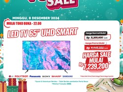 Beli TV LED 65 UHD di Transmart Full Day Sale Hemat Rp 3,9 Jutaan