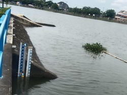 Waduk Tunggu Pampang Makassar Status Waspada, Ketinggian Air 1,54 Meter