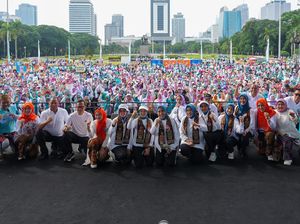 Ribuan Kader PKK Ikut Fun Run & Fun Walk, Kampanyekan RI Tanpa KDRT