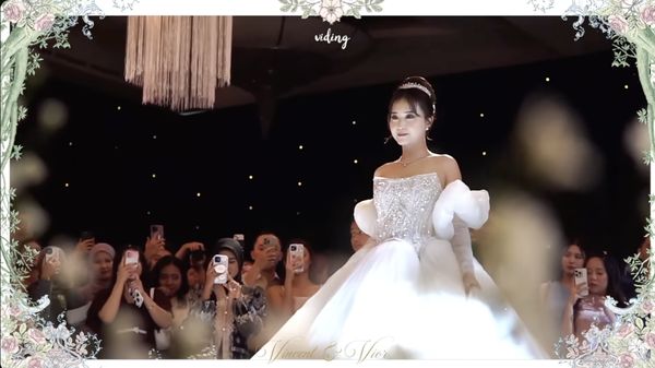 Vior Bak Princess Pakai Ball Gown di Resepsi, Vincent Semringah