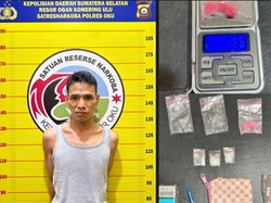 Jadi Bandar Narkoba di OKU, Syandi Ditangkap di Pinggir Jalan