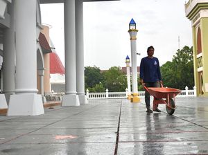 Pemkab Kediri Revitalisasi Masjid An-Nur Pare Tahap Pertama