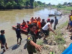 Terpeleset saat Main di Pinggir Sungai Deli, 2 Bocah di Medan Tewas