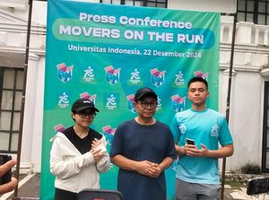 Pramono Olahraga di CFD Jelang Pengumuman Perolehan Suara Pilgub Jakarta