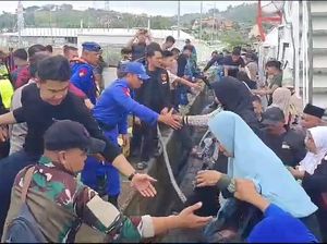 Kapal Jagantara yang Kandas di Perairan Bakauheni Angkut 370 Penumpang