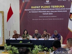 Hasil Real Count Pilkada Bali di 9 Kabupaten/Kota, Cakada PDIP Mendominasi
