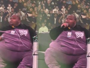 Rapper Obesitas Dave Blunt Jadi Sorotan, Punya BB 226 Kg di Umur 23