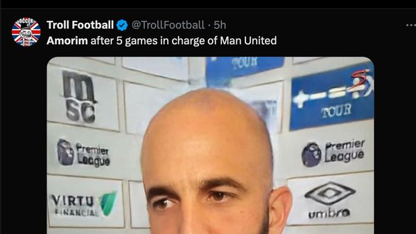 Meme MU Digebuk Nottingham, Amorim dan Onana Dirujak Netizen