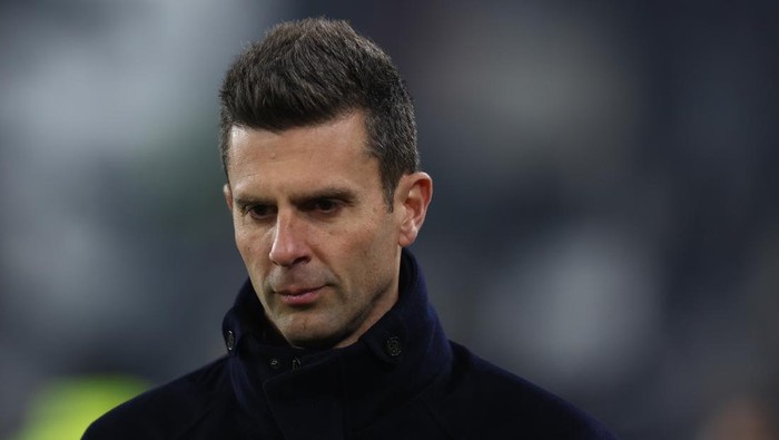 Turin, Italy - December 7: Thiago Motta, head coach of Juventus Fc looks on during the Serie A match between Juventus and Bologna at Allianz Stadium on December 7, 2024 in Turin, Italy. (Photo by sportinfoto/DeFodi Images via Getty Images)