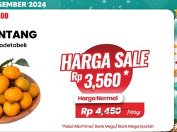 Transmart Full Day Sale! Jeruk Shantang Mulai dari Rp 2 Ribuan