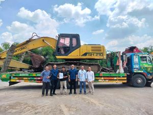 Kejari Tanjung Perak Sita Tanah-Excavator di Kasus Korupsi Kredit Modal Kerja