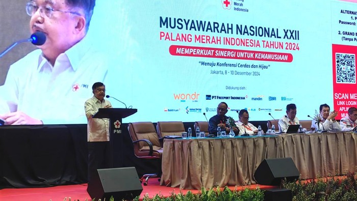 Jusuf Kalla kembali ditunjuk jadi Ketum PMI di Munas ke-22 (dok.ist)