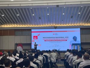 Canda Pratikno di Munas PMI: Tidak Biasanya Pak JK Serius Banget