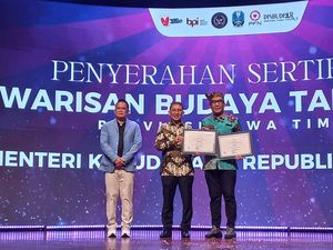 2 Warisan Budaya Khas Gresik Terima Sertifikat dari Menteri Kebudayaan