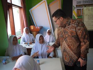 Uji Coba Makan Bergizi Gratis, Pelajar di Kediri Minta Sambel ke Mas Dhito