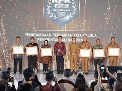 Pemkab Gianyar Sabet Penghargaan Terbaik Pertama Kategori Capaian Skor MCP