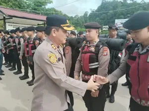 Kapolres Mahakam Ulu Puji Kerja Keras-Dedikasi Personel BKO Polda Kaltim