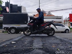 Usai Jadi Sorotan, Polisi Tidur di Jalan Terusan Dieng Kota Malang Diperbaiki