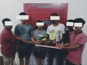 7 Pengedar Sabu 2,5 Kg di Aceh Utara Ditangkap Polisi 7 Pengedar Sabu 2,5 Kg di Aceh Utara Ditangkap Polisi