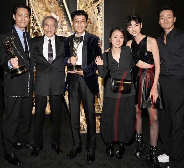 Para cast Squid Game di Emmy Awards 2022/ Foto: instagram.com/from_jjlee