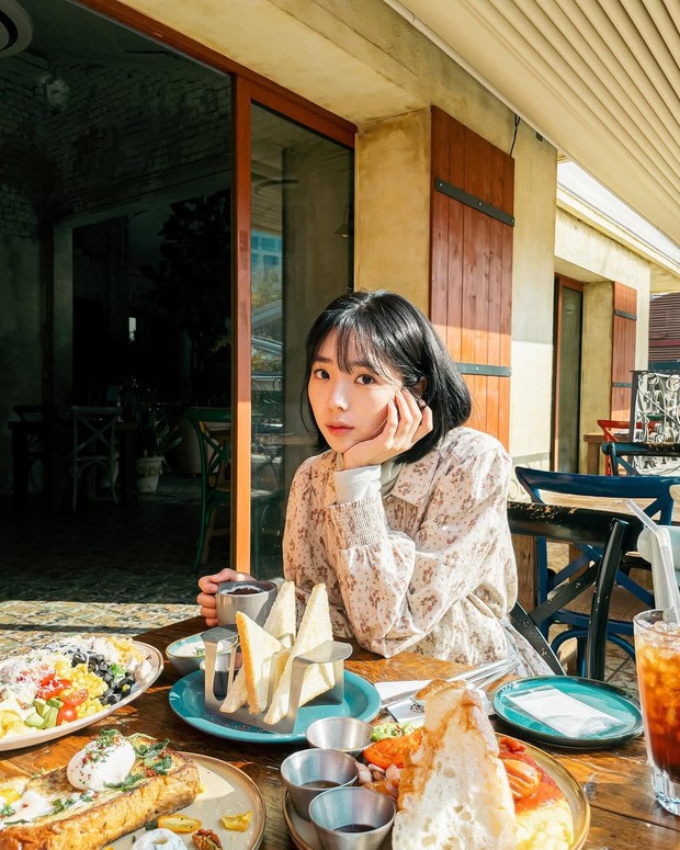 Chae Soo Bin dengan potongan rambut bob pendek (Foto: Instagram @soobinms)