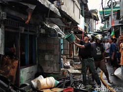BPBD DKI: Kebakaran di Kemayoran Hanguskan 200 Rumah, 1.800 Warga Terdampak