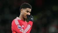 Marcus Rashford. Sudah bukan rahasia kalau Rashford ingin tantangan baru. Tapi apakah MU mau melepasnya ke Arsenal? Foto: REUTERS/Scott Heppell