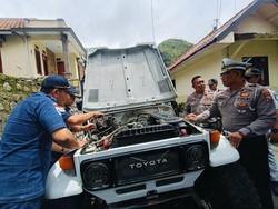 Jip Wisata di Bromo Jalani Ramp Check Jelang Libur Nataru