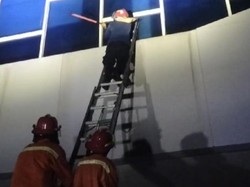 Perpustakaan Modern Sulawesi Tenggara Terbakar gegara Speaker Meledak