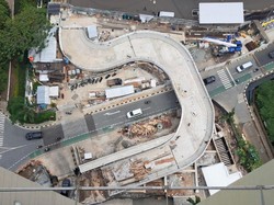 Proyek Flyover Bridge Shangri-La Capai 90,14%, Target Rampung Januari 2025