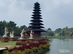 Bersatu dengan Alam di Taman Lembah Dewata Lembang