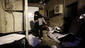 40 Mayat Korban Rezim Assad Ditemukan di RS Dekat Damaskus