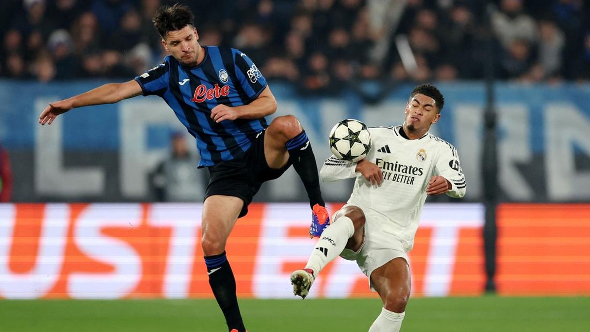 Real Madrid menang 3-2 di markas Atalanta dalam lanjutan Liga Champions (Foto: REUTERS/Claudia Greco)