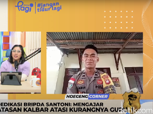 Cerita Bripda Santoni Mengajar di Perbatasan: Siswa Awalnya Segan, Kini Akrab