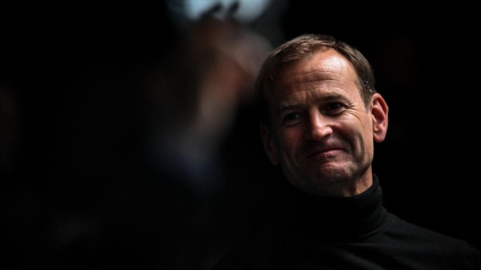 NEWCASTLE UPON TYNE, ENGLAND - NOVEMBER 22:  Newcastle Uniteds Sporting Director Dan Ashworth during the We Are United, Supporters event at St. James Park on November 22, 2023 in Newcastle upon Tyne, England. (Photo by Serena Taylor/Newcastle United via Getty Images)