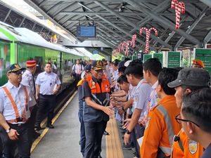 Lonjakan Penumpang KA Nataru di Surabaya Diprediksi 20 Desember 2024