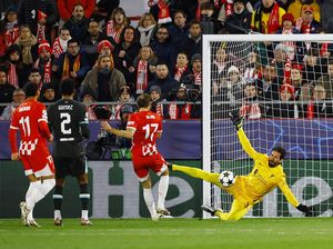 Babak I Selesai, Girona Vs Liverpool Belum Ada Gol