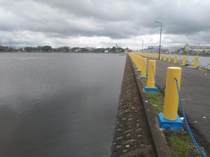 2 Pintu Air Waduk Tunggu Pampang Dibuka, Status Naik Siaga 2 Pintu Air Waduk Tunggu Pampang Dibuka, Status Naik Siaga