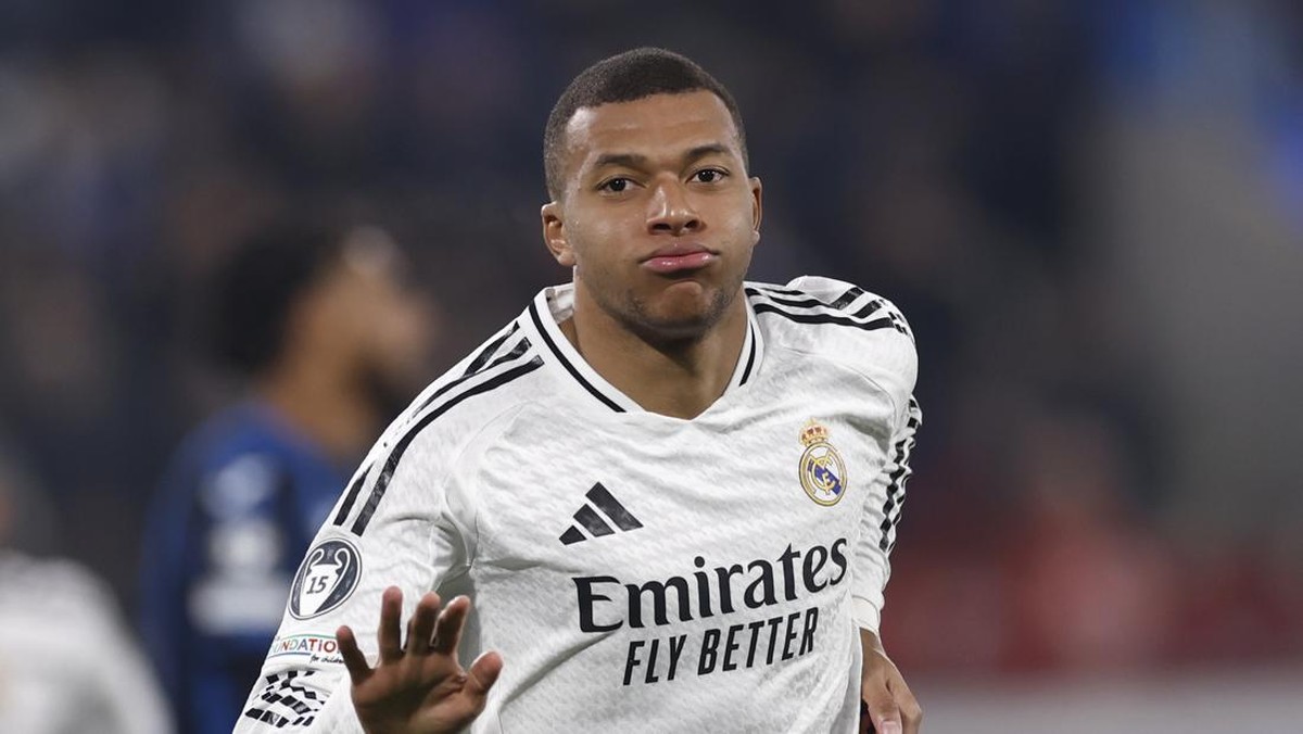 Striker Real Madrid, Kylian Mbappe. (Foto: Helios de la Rubia/Real Madrid via Getty Images)