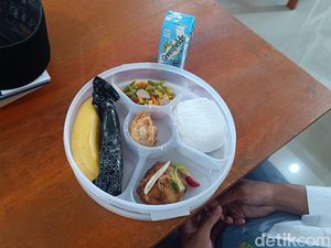 Harga Menu Makan Bergizi Gratis yang Ditinjau Gibran di Bogor Rp 11 Ribu
